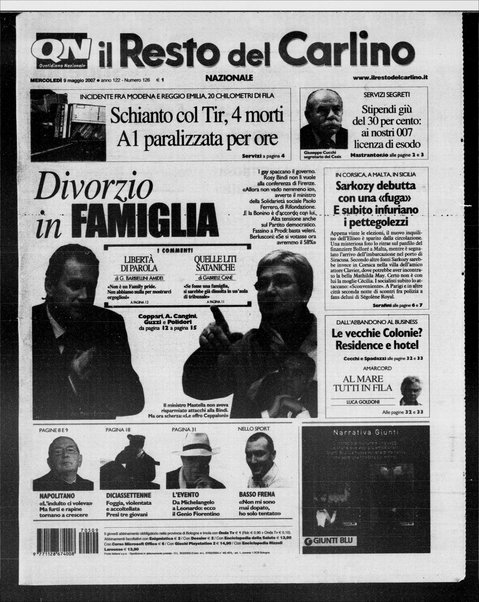 Il Resto del Carlino : giornale dell'Emilia
